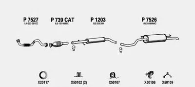 Система выпуска ОГ FENNO купить