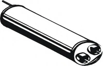 Средний глушитель выхлопных газов ASMET купить