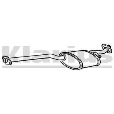 Средний глушитель выхлопных газов KLARIUS купить