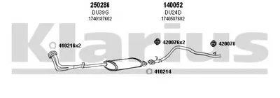 Система выпуска ОГ KLARIUS купить