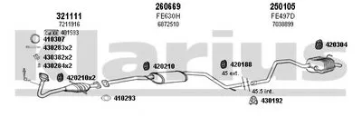 Система выпуска ОГ KLARIUS купить