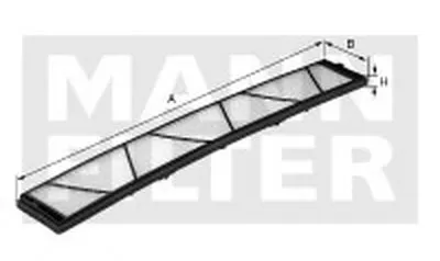 Фильтр, воздух во внутренном пространстве UNICO FILTER купить