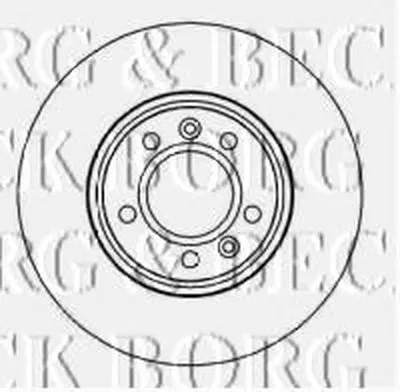 Тормозной диск BORG & BECK купить