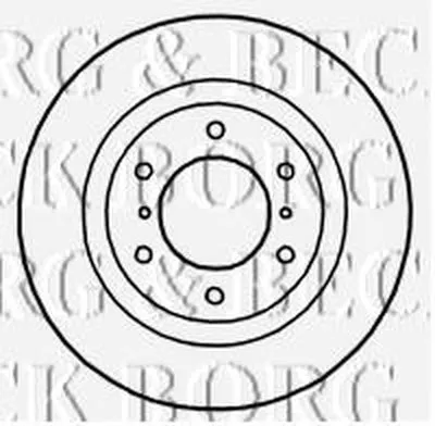 Тормозной диск BORG & BECK купить