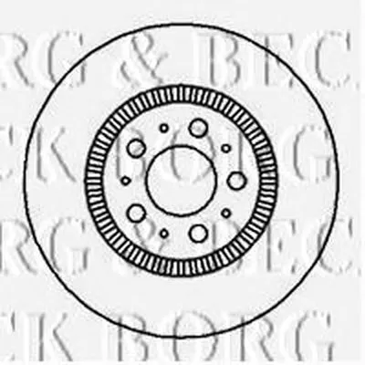 Тормозной диск BORG & BECK купить