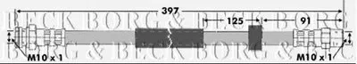 Тормозной шланг BORG & BECK купить