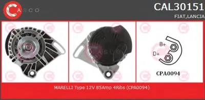 Генератор GENUINE SERIES CASCO купить