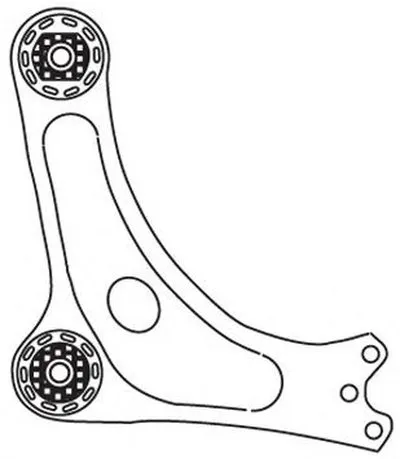 Рычаг независимой подвески колеса, подвеска колеса FRAP купить