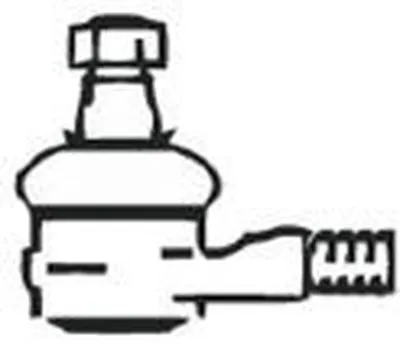 Наконечник поперечной рулевой тяги FRAP купить