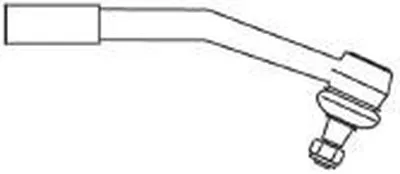 Наконечник поперечной рулевой тяги FRAP купить