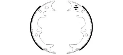 Комплект тормозных колодок, стояночная тормозная система HELLA PAGID купить