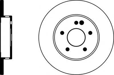 Тормозной диск PRO HELLA PAGID купить