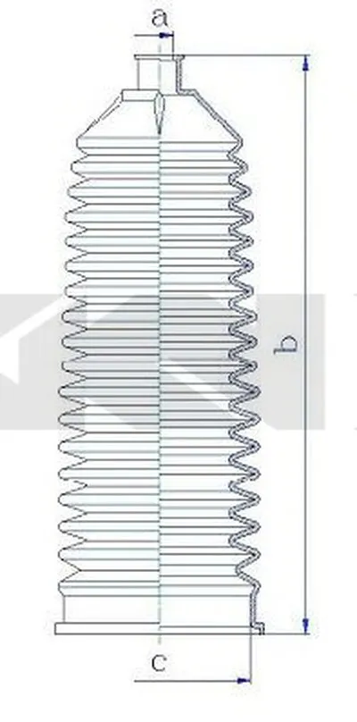 Пыльник, рулевое управление SPIDAN купить