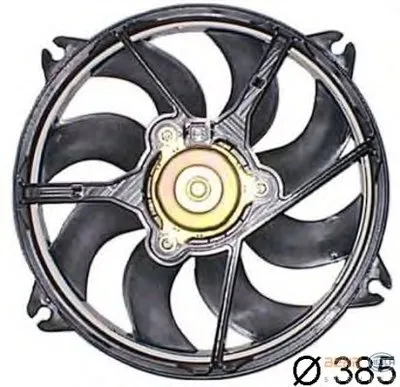 Вентилятор, охлаждение двигателя BEHR HELLA SERVICE купить