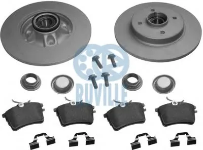 Комплект тормозов, дисковый тормозной механизм RUVILLE купить
