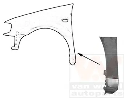 Крыло VAN WEZEL купить