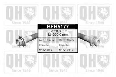 Тормозной шланг QUINTON HAZELL купить