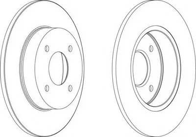 Тормозной диск PREMIER FERODO купить
