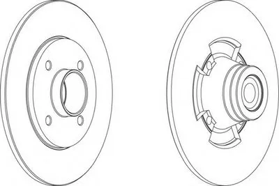 Тормозной диск PREMIER FERODO купить