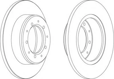 Тормозной диск PREMIER FERODO купить