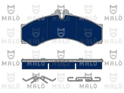 Комплект тормозных колодок, дисковый тормоз MALÒ купить