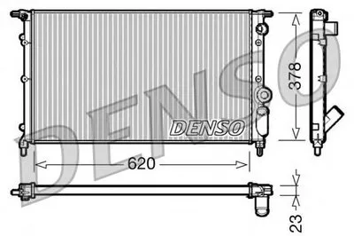 Радиатор, охлаждение двигателя NPS купить