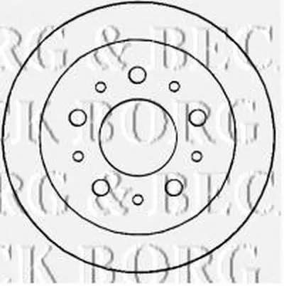 Тормозной диск BORG & BECK купить