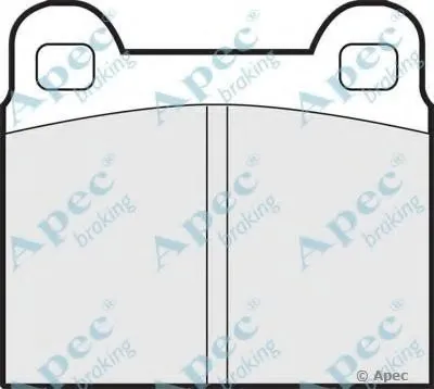 Комплект тормозных колодок, дисковый тормоз APEC braking купить