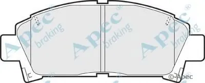Комплект тормозных колодок, дисковый тормоз APEC braking купить