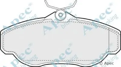 Комплект тормозных колодок, дисковый тормоз APEC braking купить