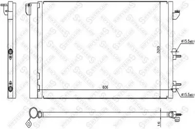 Конденсатор, кондиционер STELLOX купить