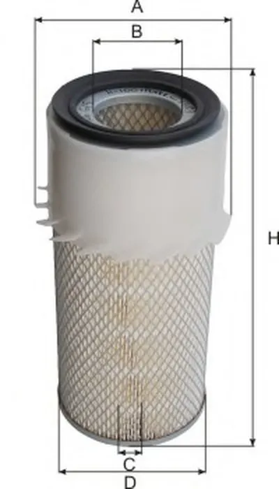 Воздушный фильтр Air Filter for HYUNDAI (with FEN) GOODWILL купить