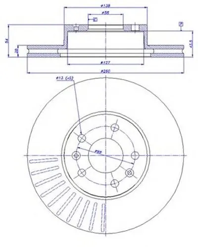 Тормозной диск CAR купить