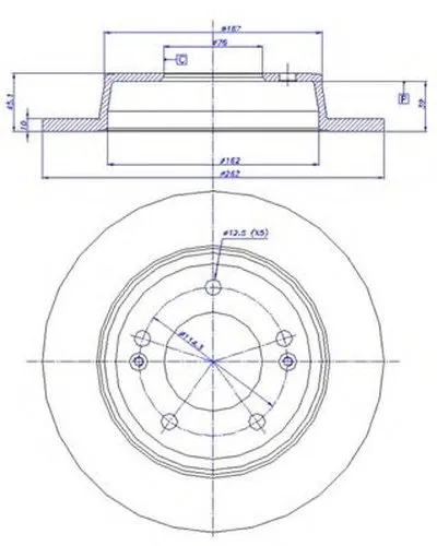 Тормозной диск HC CAR купить