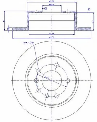Тормозной диск CAR купить