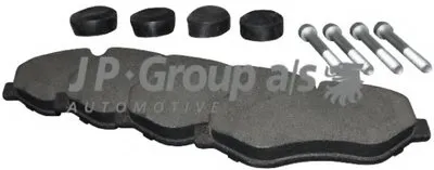 Комплект тормозных колодок, дисковый тормоз JP Group JP GROUP купить