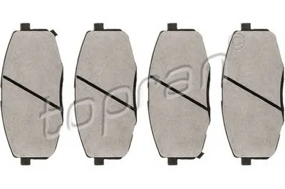 Комплект тормозных колодок, дисковый тормоз TOPRAN купить