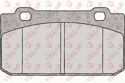 Комплект тормозных колодок, дисковый тормоз VILLAR купить