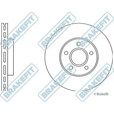 Тормозной диск Brake Fit APEC braking купить