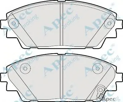 Комплект тормозных колодок, дисковый тормоз APEC braking купить