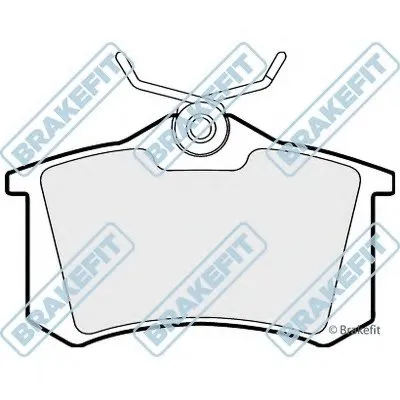 Комплект тормозных колодок, дисковый тормоз Brake Fit APEC braking купить