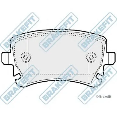 Комплект тормозных колодок, дисковый тормоз Brake Fit APEC braking купить