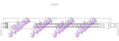 Тормозной шланг BROVEX-NELSON купить