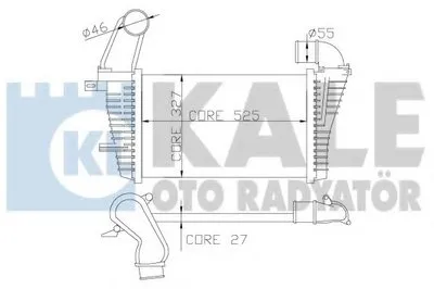 Интеркулер KALE OTO RADYATÖR купить