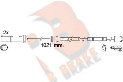 Сигнализатор, износ тормозных колодок R BRAKE купить
