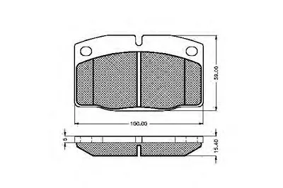 Комплект тормозных колодок, дисковый тормоз SPIDAN купить