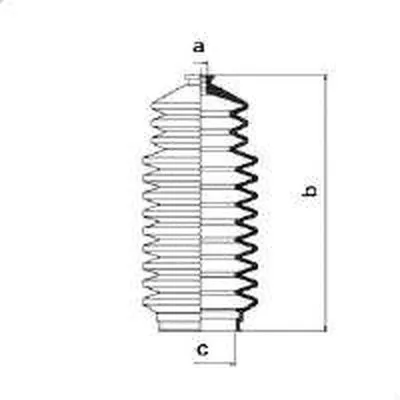 Пыльник, рулевое управление SPIDAN купить