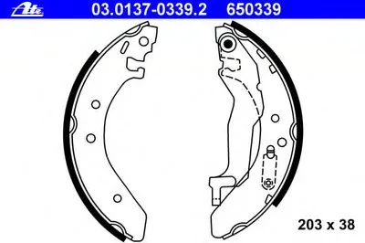 Комплект тормозных колодок ATE купить