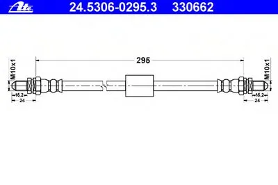 Тормозной шланг ATE купить