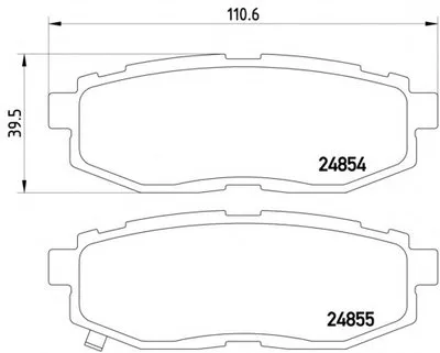 Комплект тормозных колодок, дисковый тормоз HELLA PAGID купить